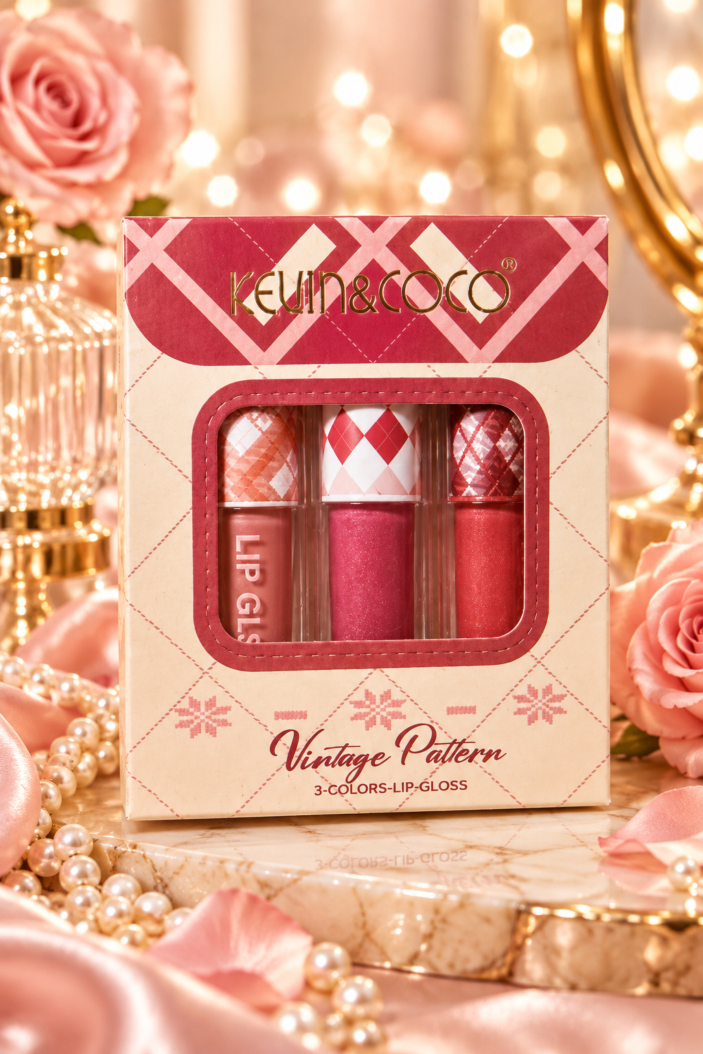 Kit de 3 gloss vintage