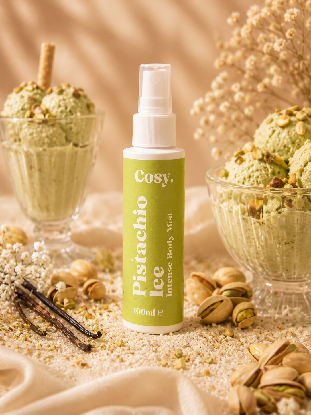 Brume corporelle Pistache gourmande- Pistache Ice