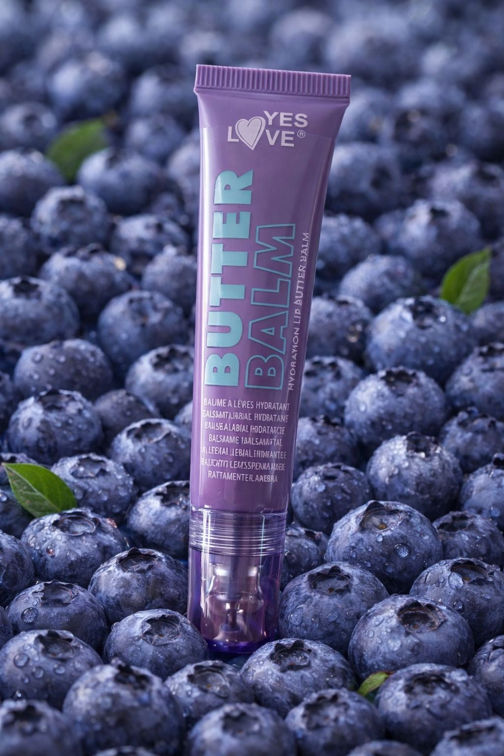 Baume à lèvres hydratant et fruité - Myrtille / Fraise / Pêche / Orange