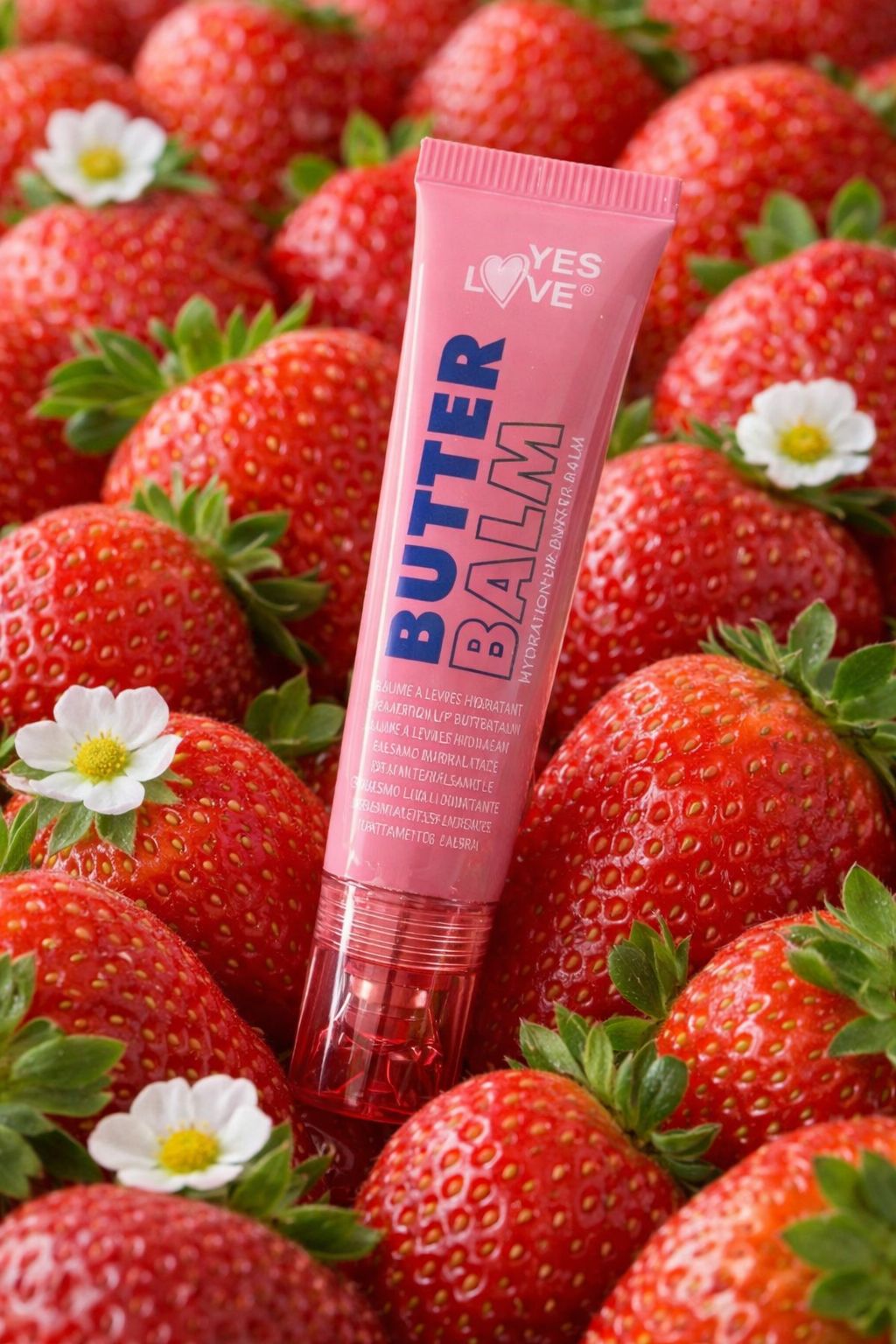 Baume à lèvres hydratant et fruité - Myrtille / Fraise / Pêche / Orange