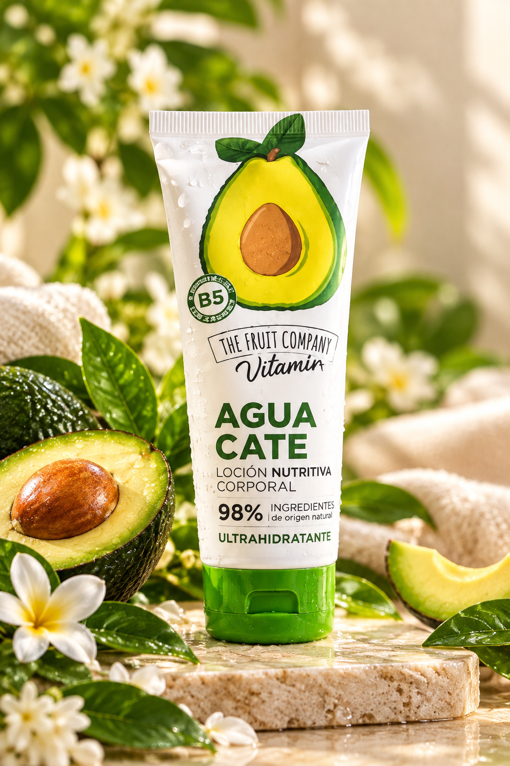 Crème hydratante à l'avocat