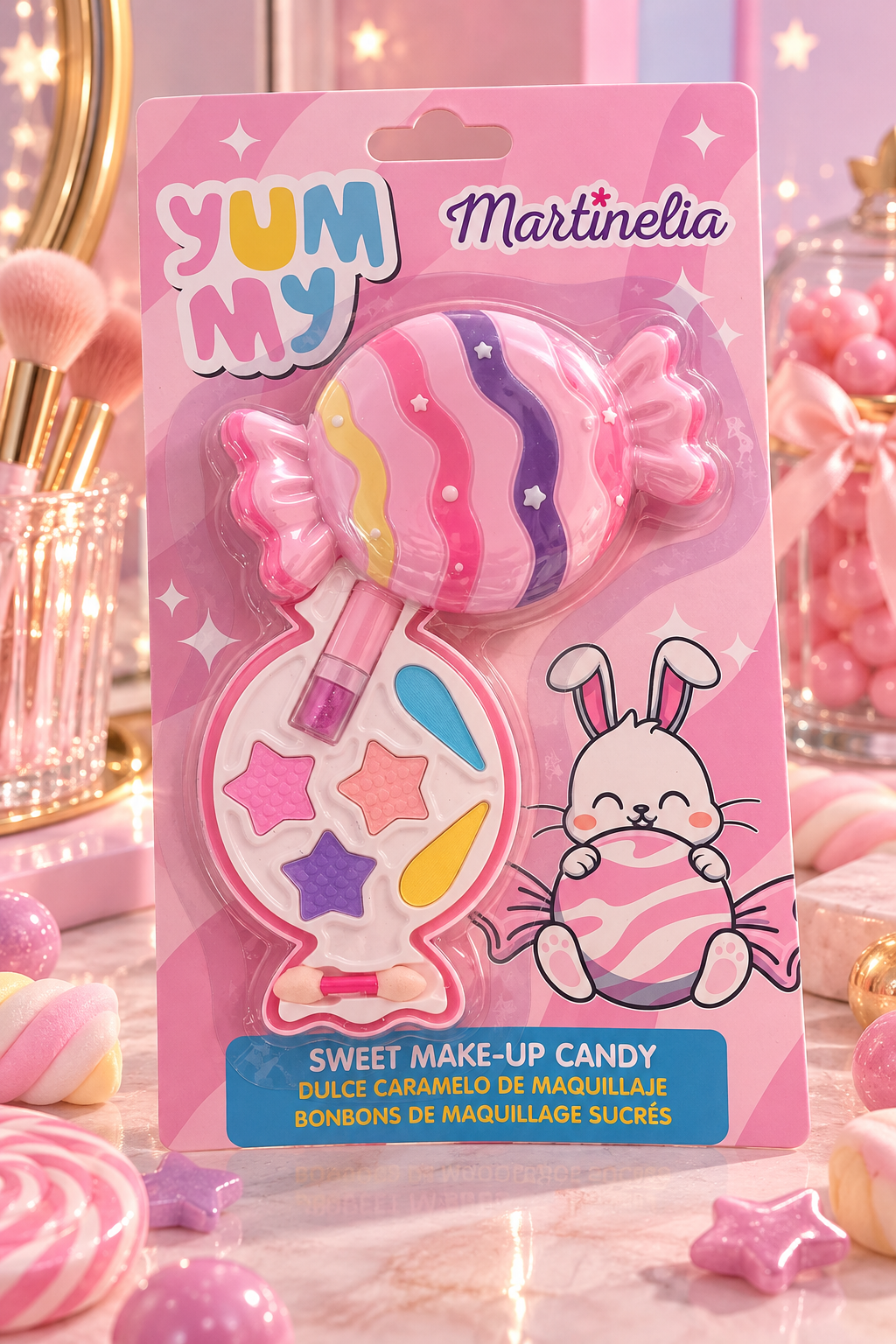 Bonbons de maquillage sucrés