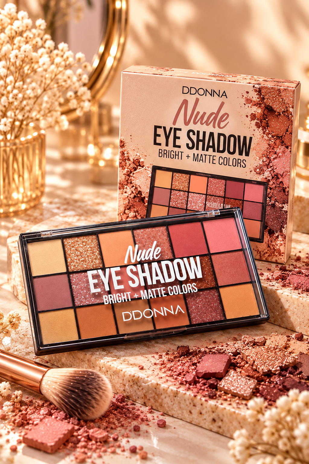 Palette de fards à paupières Nude