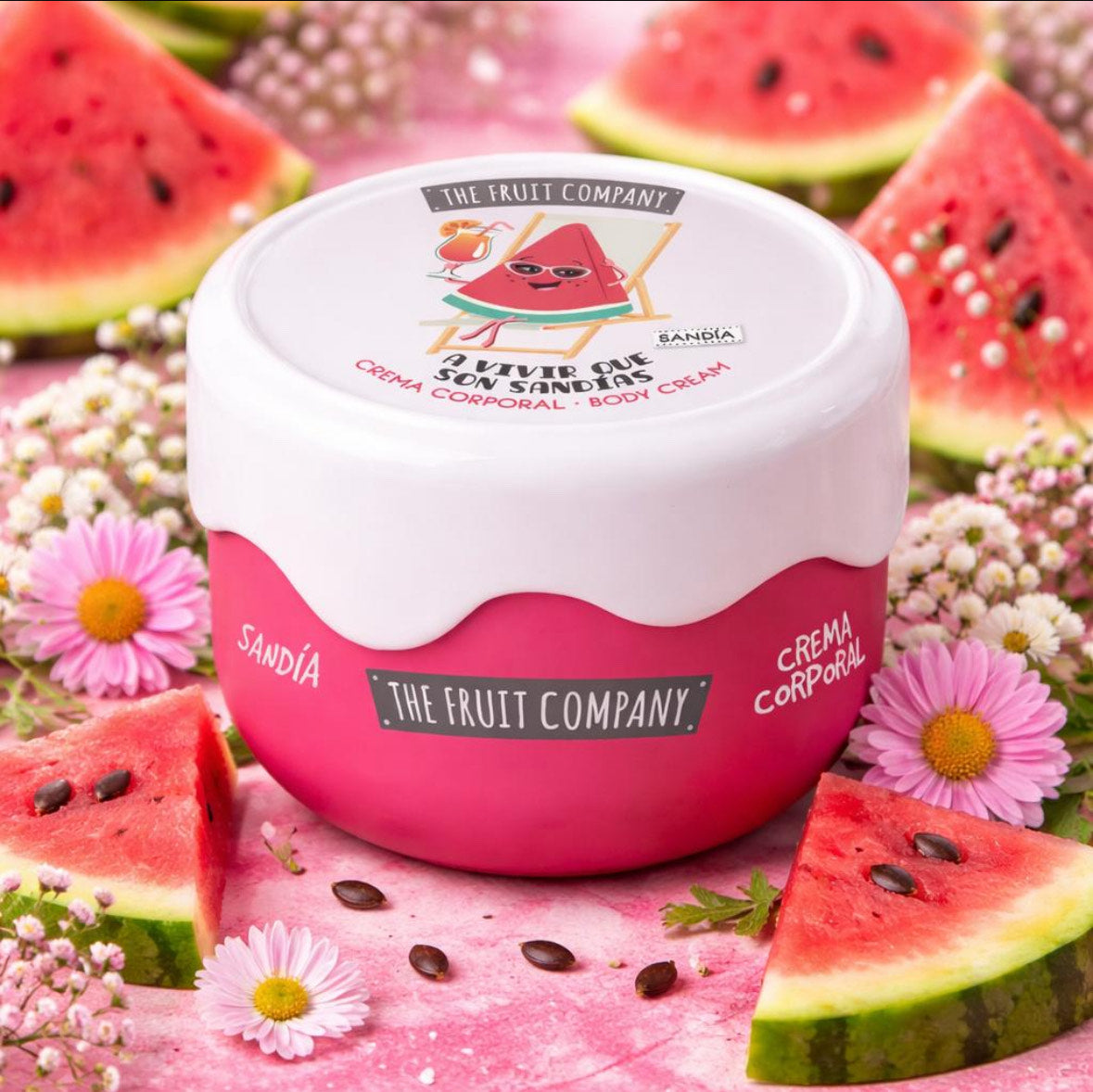 Crème corps à la pastèque VEGAN - Hydratation gourmande